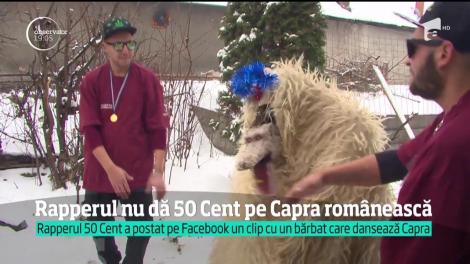 Rapperul 50 Cent a postat pe Facebook un clip cu un bărbat care dansează Capra