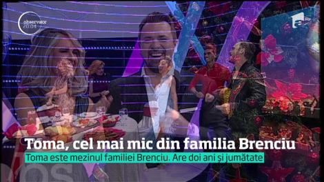 Horia Brenciu a avut aproape toată familia la prima ediție a emisiunii Uniplay Show