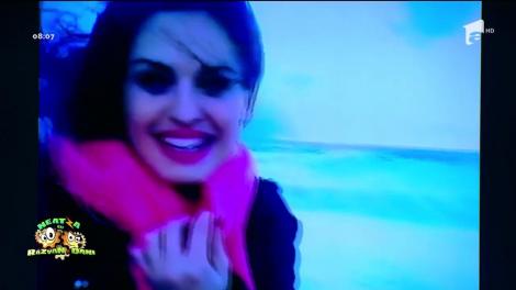 Ce a pățit o rusoaică frumoasă când a mers pentru prima dată la mare! Mori de râs!