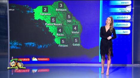 Finalul lunii cadourilor aduce vreme senină și luminoasă