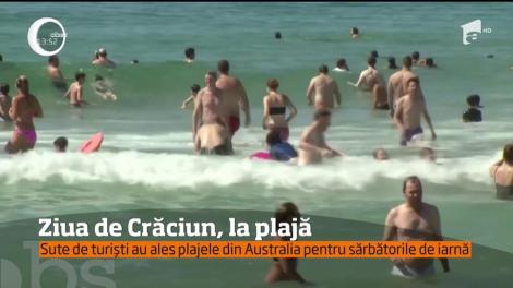 Sute de turiști au ales plajele din Australia pentru sărbătorile de iarnă