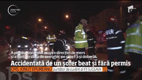 Un bărbat din Suceava a fost la un pas să provoace o tragedie, după ce s-a urcat beat la volan