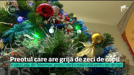 Preotul care a grijă de zeci de copii