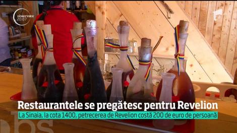 Restaurantele se pregătesc pentru Revelion