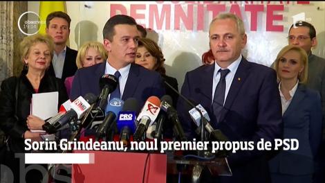 Sorin Grindeanu, noul premier propus de PSD