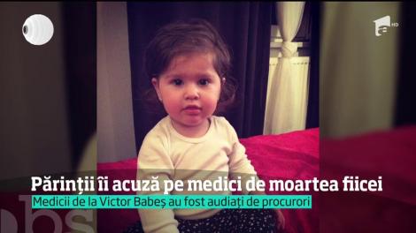 Părinţii Alexandrei încearcă de jumătate de an să afle cine e responsabil de moartea fiicei lor