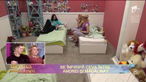 Mădălina, luată la întrebari despre relația ei cu Andrei: ”N-am dormit ca doi îndrăgostiți, ne-am pus doar în pat și ...”