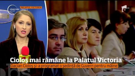 Cioloș mai rămâne la Palatul Victoria până în 2017