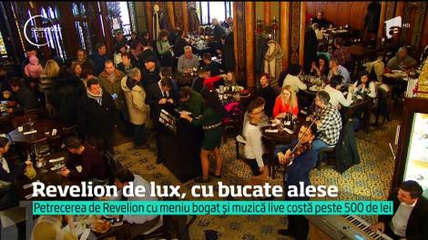 Revelion de lux, cu bucate alese