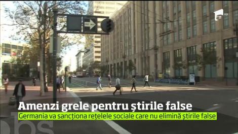 Germania va sancţiona reţelele sociale care nu elimină ştirile false