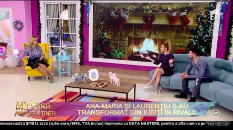 Ana-Maria şi Laurenţiu s-au transformat din iubiţi în rivali!