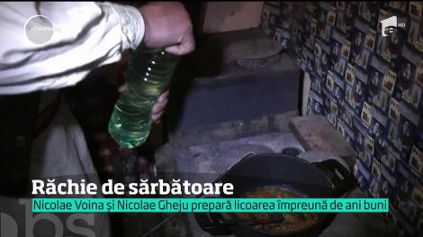 Banatu-i fruntea când e vorba de petrecere. De acolo vine o reţetă specială de răchie cu zahăr ars şi nuci, care asigură distracţia în noaptea de Revelion