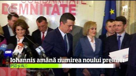 Preşedintele Klaus Iohannis amână din nou numirea premierului