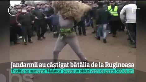 Bătălia de la Ruginoasa a fost câştigată şi anul acesta de jandarmi şi poliţişti