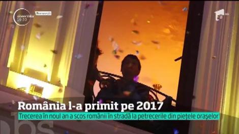 România l-a primit pe 2017 în stradă