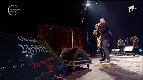 Revelion în Piaţa George Enescu