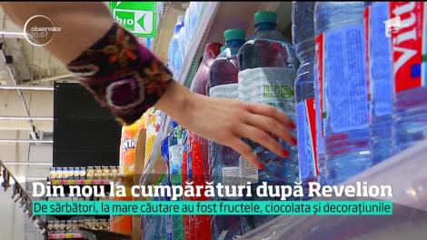 Din nou la cumpărături după Revelion