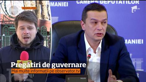 Premierul desemnat, Sorin Grindeanu, se pregăteşte să anunţe componenţa noului Guvern
