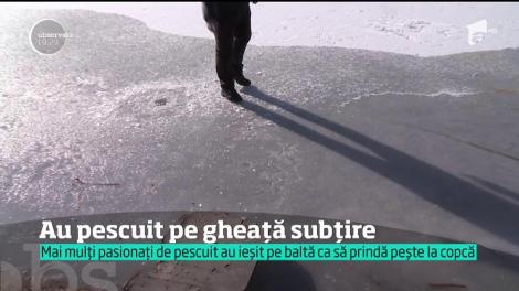 S-a dat startul sezonului de pescuit la copcă
