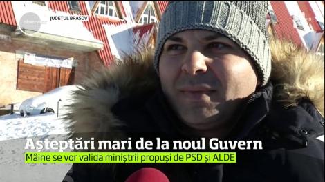 Românii au aşteptări mari de la noul Guvern