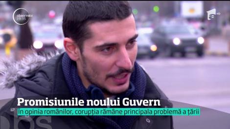 Promisiunile noului Guvern