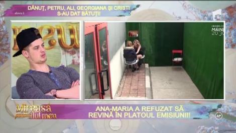 Scandalul cu Georgiana a afectat-o pe Ana-Maria! Concurenta a refuzat să revină în platoul emisiunii!