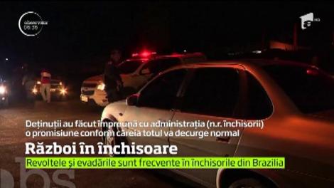 O nouă revoltă într-o închisoare din Brazilia! Cel puţin 60 de persoane şi-au pierdut viaţa