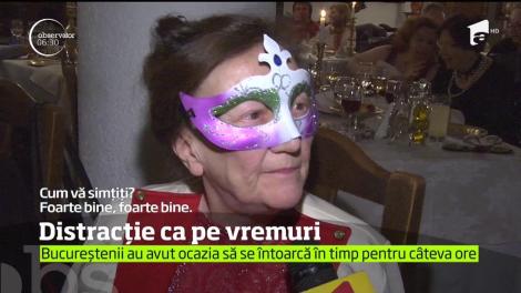 Bal mascat ca pe vremuri, organizat în Bucureşti