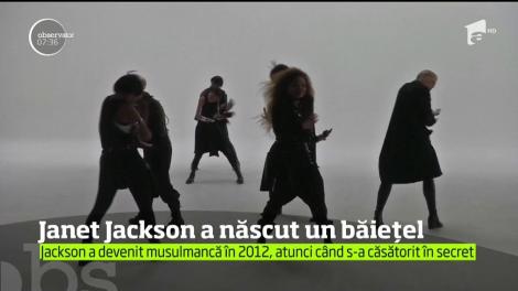 În vârstă de 50 de ani, Janet Jackson a născut un băiețel