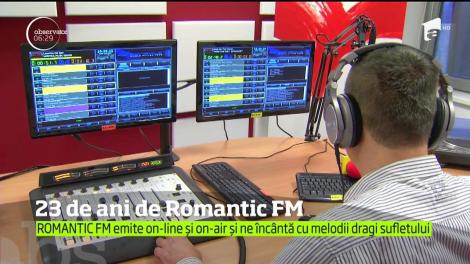 ROMANTIC FM, 23 de ani de la prima emisie