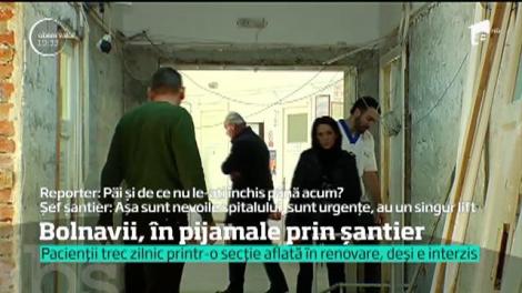 Cel mai mare spital de pneumologie din ţară este un pericol pentru bolnavi