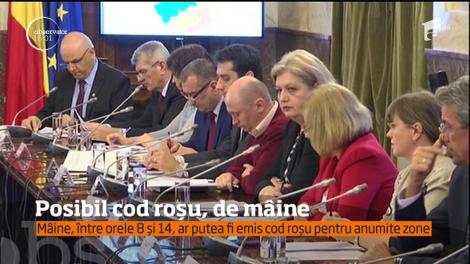 Cod roșu de ninsori în mai multe zone ale României. Meteorologii au schimbat avertismentul meteo!