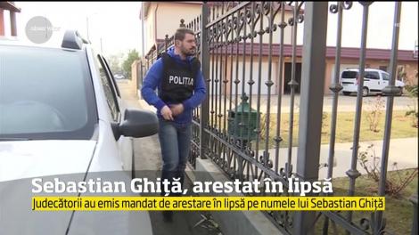 Judecătorii au emis mandat de arestare în lipsă pe numele lui Sebastian Ghiţă