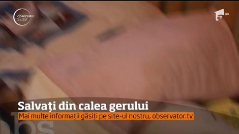 O familie cu doi copii minori au fost salvaţi din calea gerului de jandarmi