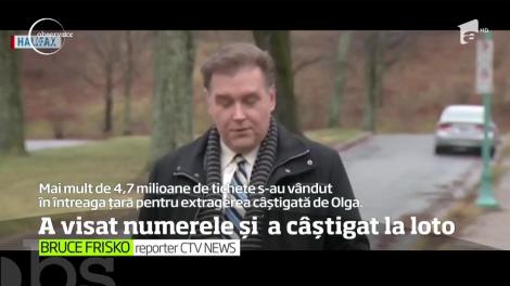 Ține minte ce visezi, că ai putea trage lozul! O pensionară câştigat patru milioane de dolari la Loto cu numerele care i-au apărut într-un vis, în 1989