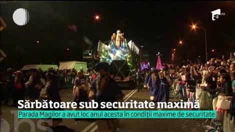 Sărbătoare sub securitate maximă, în Spania