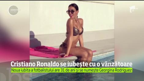 Cristiano Ronaldo se iubește cu o vânzătoare