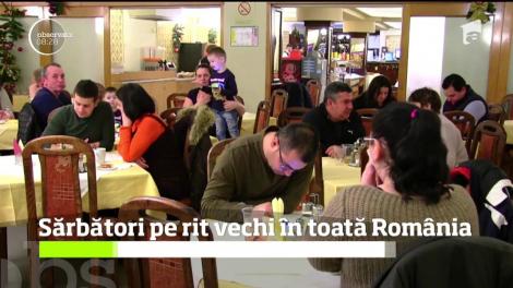 Sărbători pe rit vechi în toată România