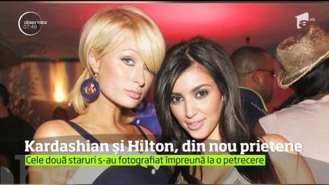 Paris Hilton şi Kim Kardashian, din nou prietene
