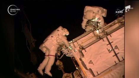 Misiune dificilă în spaţiu pentru doi astronauţi de pe Staţia Spaţială Internaţională