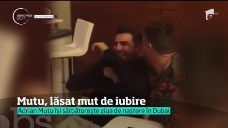 De ziua lui, Adrian Mutu a fos cel mai romantic dintre pământeni