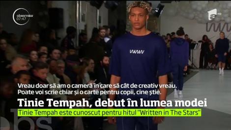 Rapperul Tinie Tempah, debut în lumea modei