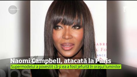 Naomi Campbell, atacată de hoți la Paris