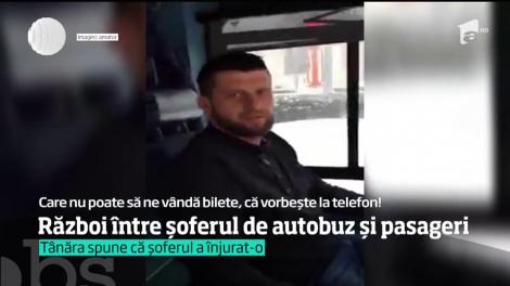 Război între un șofer de autobuz și pasageri