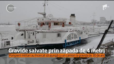 Circulaţia fluvială a fost închisă între Brăila şi Porţile de Fier, la intrarea Dunării în ţară