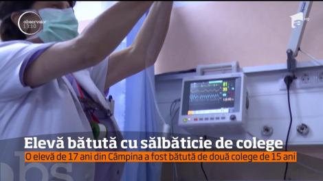 Imagini REVOLTĂTOARE. O elevă de 17 ani din România a fost bătută de două colege de 15 ani