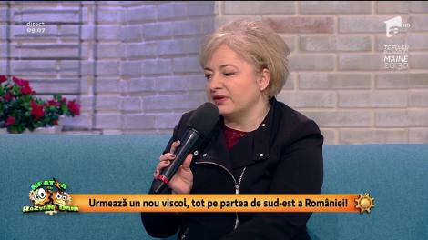 Ger năpraznic în România! Florinela Georgescu, director executiv ANM: "Urmează un nou viscol"