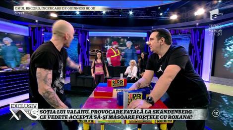 Soţia lui Valahu şi Dan Capatos, provocare fatală la skandenberg!