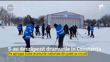 Pe aproape toate drumurile naționale din județ se circulă