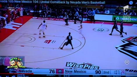 Smiley News: Cel mai palpitant meci de baschet din SUA